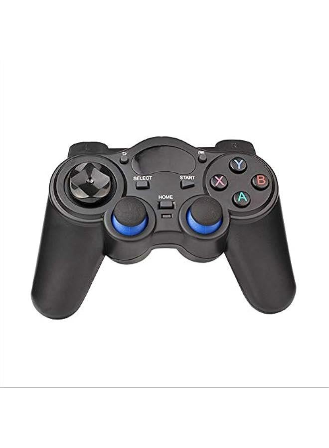 يد تحكم ألعاب لاسلكية يو اس بي للكمبيوتر المحمول والكمبيوتر (ويندوز XP/7/8/10) وبلاي ستيشن 3 والستيم - أسود - Image 2