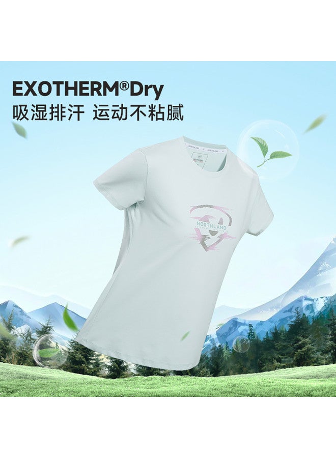 NorthLand Women's Short Sleeve T-shirt New Fashion Sports Tee Summer Moisture-wicking Antibacterial - Image 4