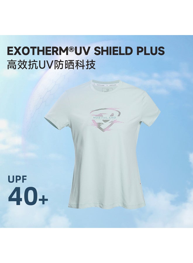 NorthLand Women's Short Sleeve T-shirt New Fashion Sports Tee Summer Moisture-wicking Antibacterial - Image 3