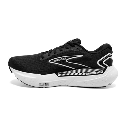 Brooks Women’s Glycerin GTS 21 Supportive Running Shoe - Black/Grey/White - 7 Medium - Image 5