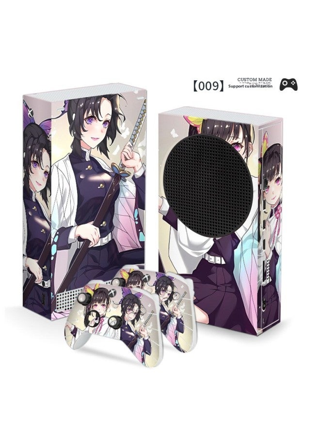 Applicable To Microsoft Xbox Series S Home Game Console Sticker Handle Protective Cover Film Accessories Scratch-resistant-Color:009 - Image 1