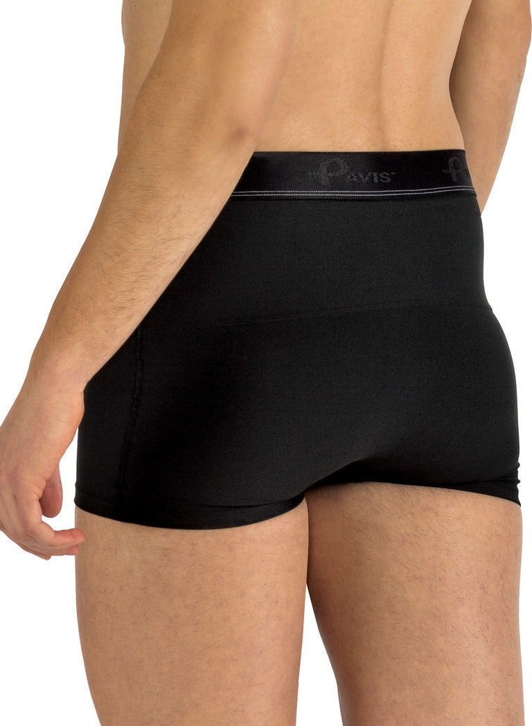 PAVIS HerniaBoxer – Adjustable Groin Support for Single & Double Inguinal Hernia, 2 Removable Compression Pads, Italy Brand, Bacteriostatic Material, 100% Cotton - Image 2