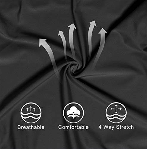 speerise Girls Unitards Gymnastics Long Sleeves Full Body Toddler Ballet Leotards for Kids Costumes, Black, L - Image 5