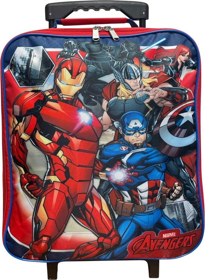 روز حقيبة سفر صغيرة بعجلات قابلة للطي من Ruz Marvel Avengers مقاس 15 بوصة... - Image 4