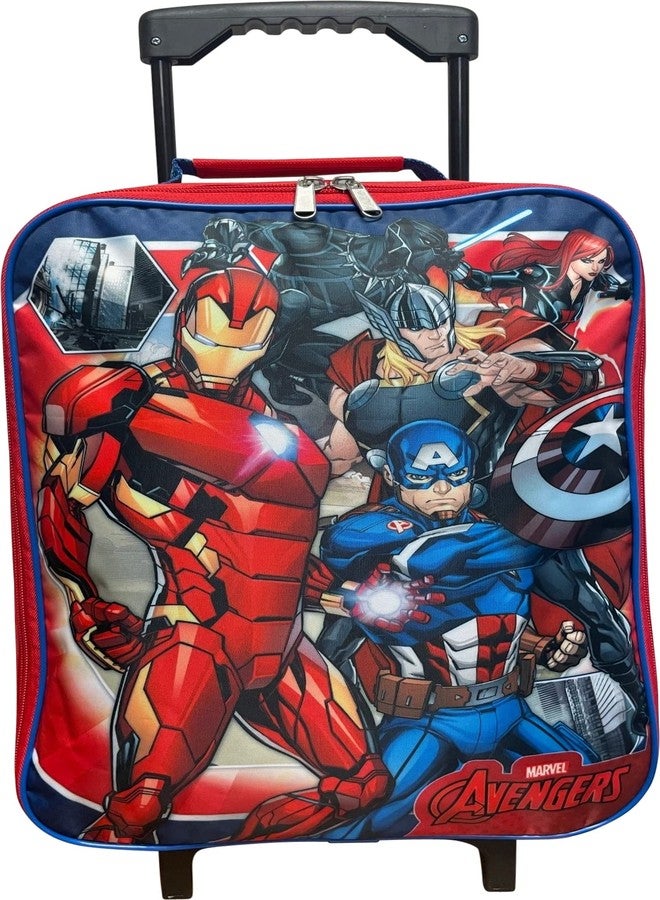 روز حقيبة سفر صغيرة بعجلات قابلة للطي من Ruz Marvel Avengers مقاس 15 بوصة... - Image 1