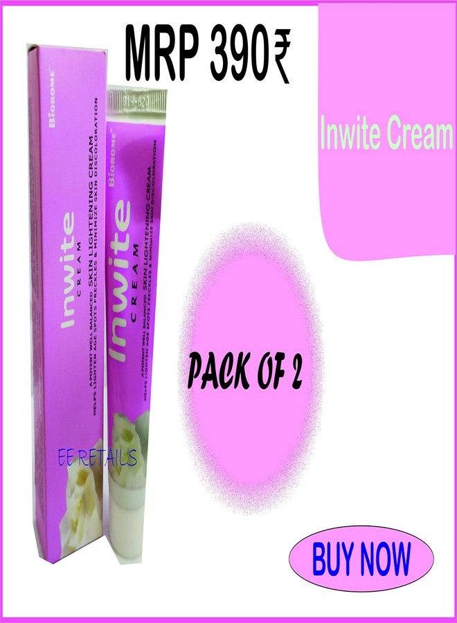 ZEE Inwite Skin Lightning & Age Spot Freckles Removle Cream (PACK OF 2)30GM - Image 2