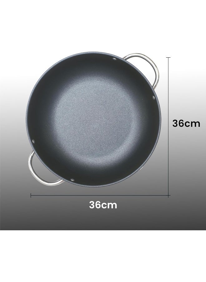 BS B&S Non-Stick Die-Cast Aluminum Saucepan Without Lid - Image 2