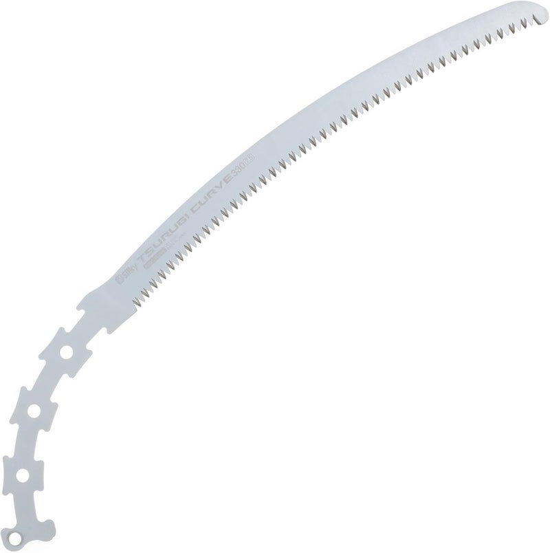 SILKY Replacement Blade Only TSURUGI Curved Blade Saw 330mm Large Teeth (455-33) - Image 1
