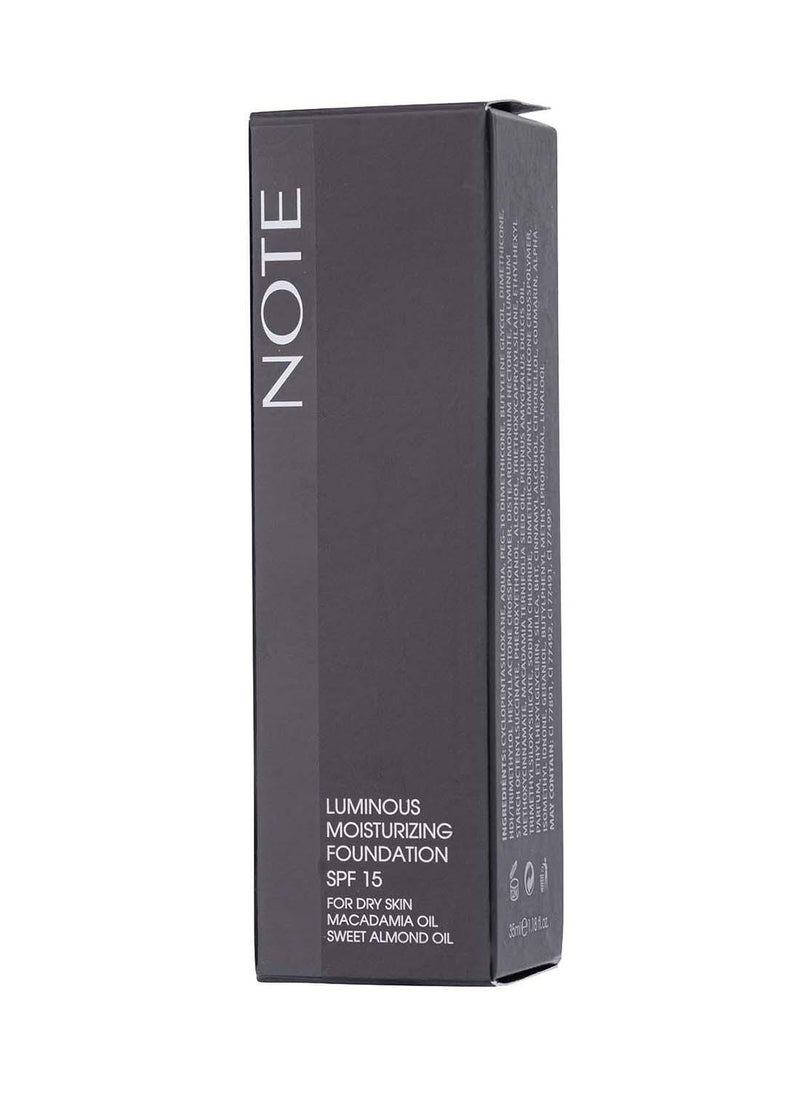 Note - Note Luminous Moisturizing Foundation 05 Tube - Honey Beige - Image 1
