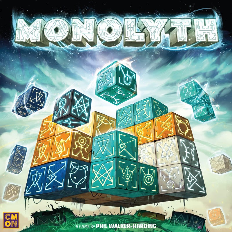 CMON Monolyth | Monolith Building Strategy Board Game | Tactile Puzzle | Fun Family Activity for Kids and Adults | Ages 8+ | 1-4 Players | 30 Minutes Playtime, Multicolor (MNL001) - Image 3