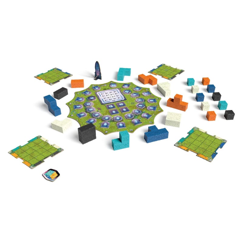 CMON Monolyth | Monolith Building Strategy Board Game | Tactile Puzzle | Fun Family Activity for Kids and Adults | Ages 8+ | 1-4 Players | 30 Minutes Playtime, Multicolor (MNL001) - Image 5