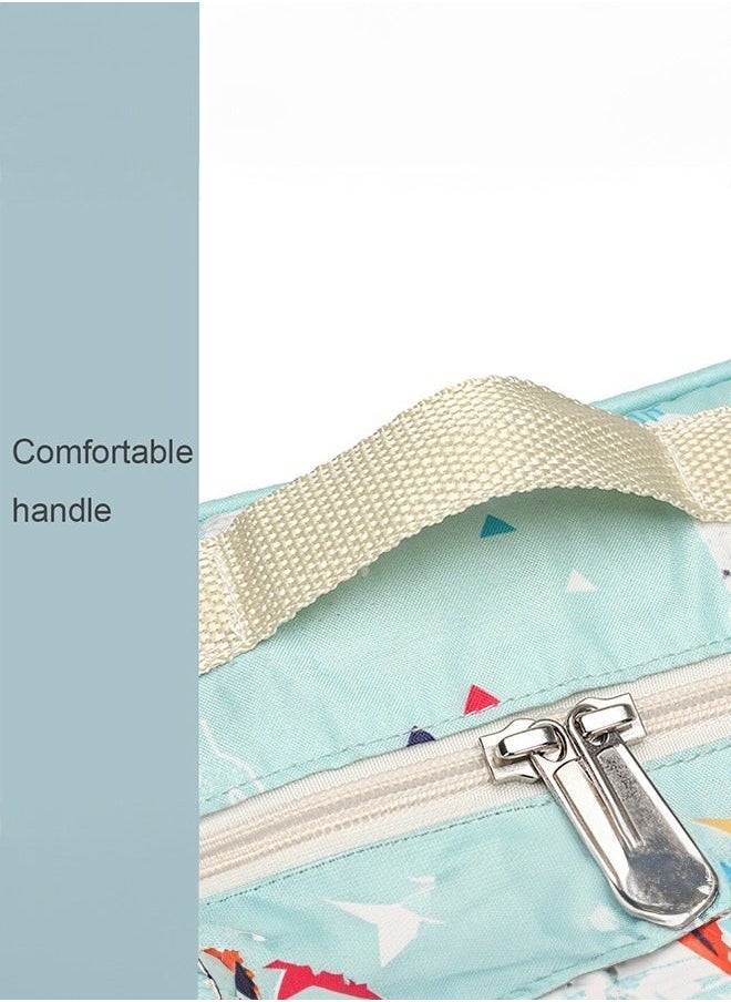 MIXDE - Bag Baby Diaper Caddy Bag Organizer Mom Bag Diaper Storage Bag Wet Bags Bag Organizer for Tote Travel Organizer Bags Single-shoulder Nappy Bag Storage Bags - Image 1