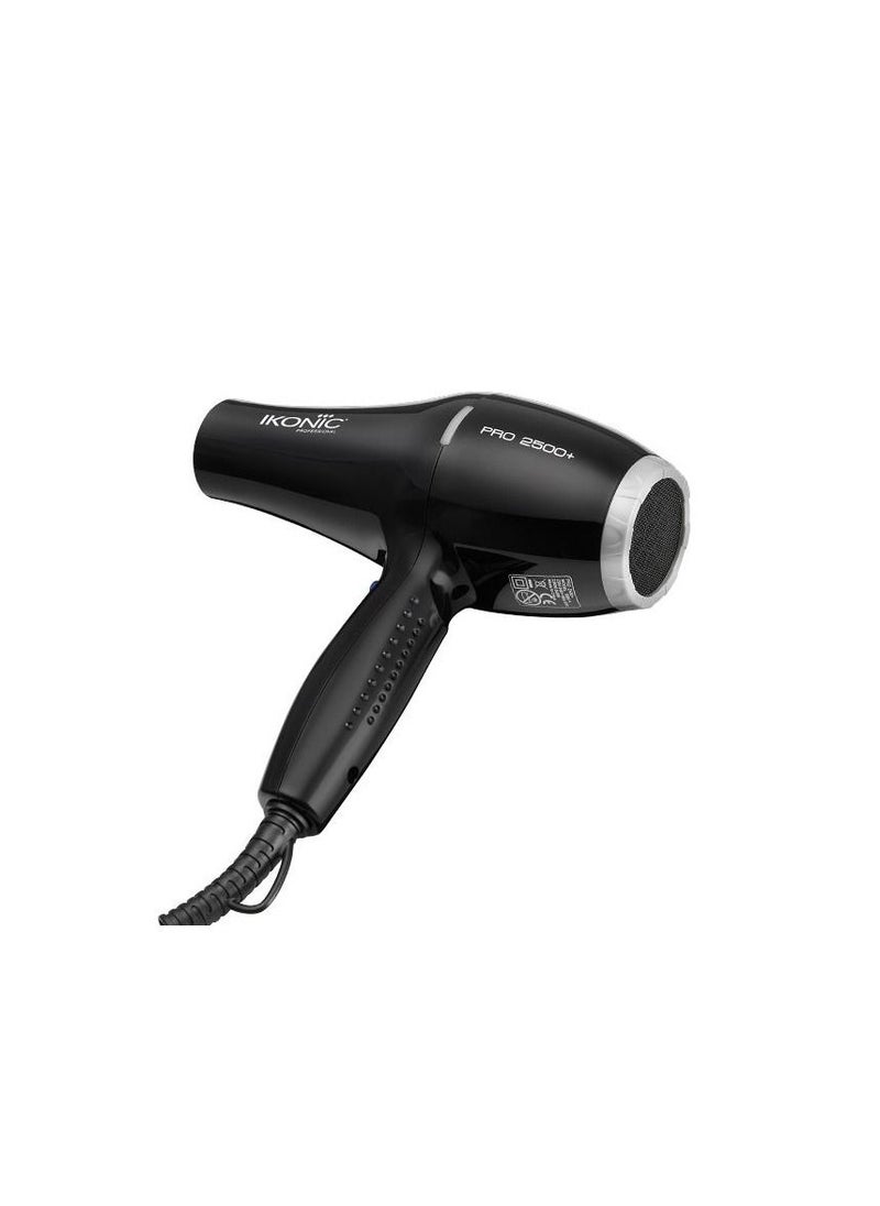 IKONIC - Ikonic Pro 2500+ Hair Dryer Black - Image 1