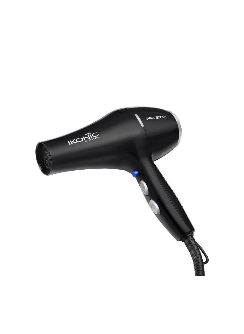 IKONIC - Ikonic Pro 2500+ Hair Dryer Black - Image 1