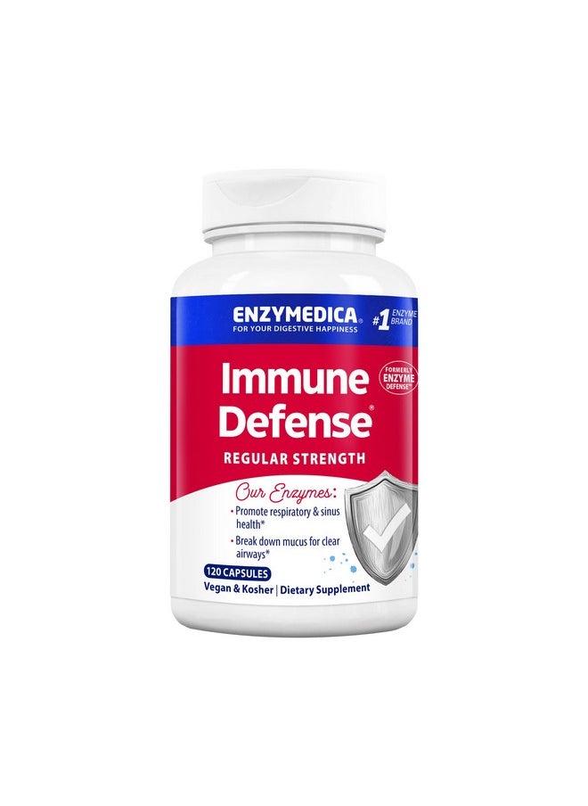 ENZYMEDICA - ENZYMEDICA Enzyme Defense Capsules, 120 Count - Image 1