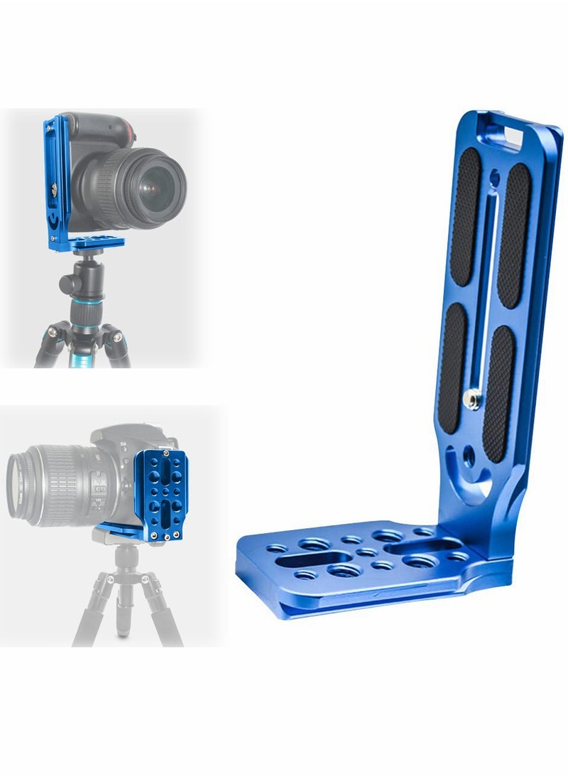 SYOSI - DSLR Camera L Bracket Quick Release Plate Vertical Horizontal Switching Tripod Quick Release Board Compatible with Canon/Nikon/ Sony/Ronin/Zhiyun Stabilizer Tripod Monopod - Image 1