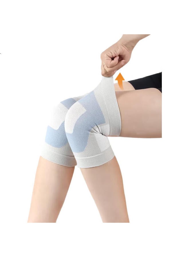 Cralvkoin Brand Silk Knee Brace, Warm, Cold-Resistant, Sports, Meniscus Injury, Arthritis, Cold Legs, Knee Protector - Image 3