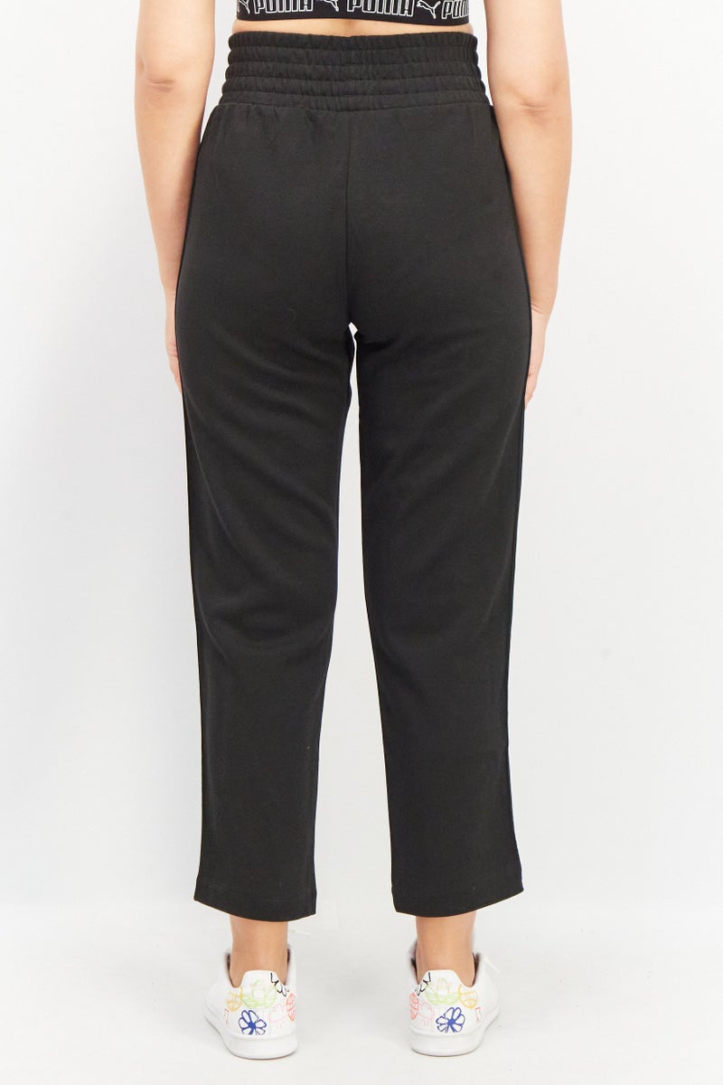 PUMA Women Sportwear Fit Embroidered Logo Sweatpants, Black - Image 2