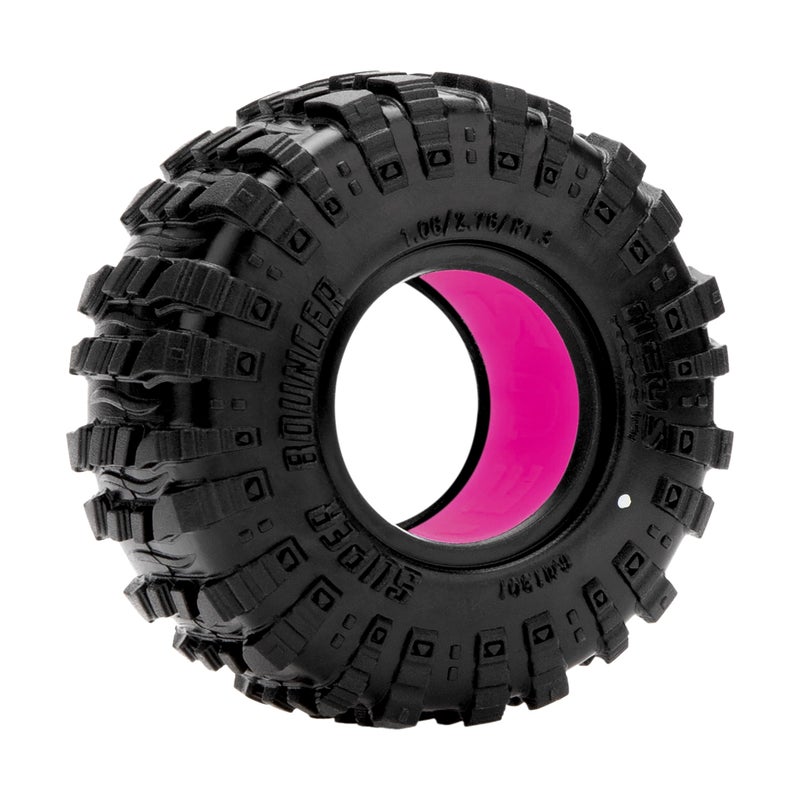 MEUS RACING 1.3" MS6 Super Bouncer Crawler Tires and Super Soft Silicone Rubber Inserts for TRX4M SCX24 FCX24 AX24 1/24 1/18 RC Crawler - Image 3