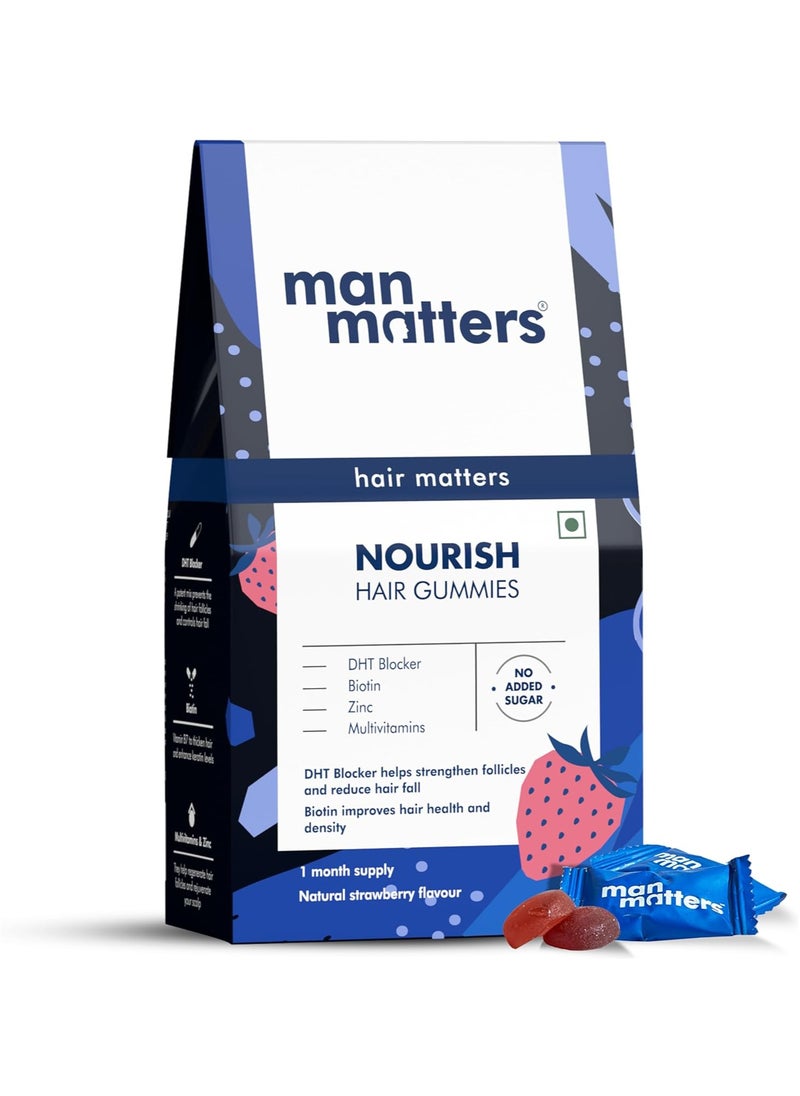 Man Matters - Man Matters Biotin Hair 30 Gummies (111g) - Image 1