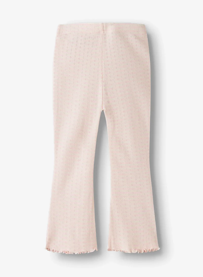 NAME IT Kids Striped Bootcut Leggings