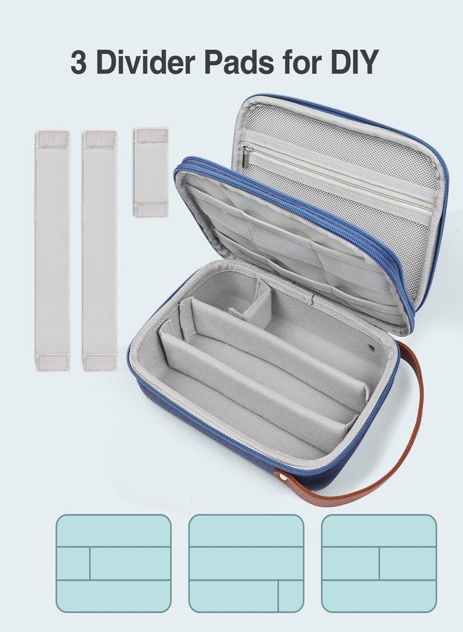 Luxtude Hair Clipper Case, Portable Barber Travel Cases for Trimmers, Guards & Accessories, Fits Wahl, Andis, Hatteker, Oneisal Grooming Tools (Case Only) - Image 4