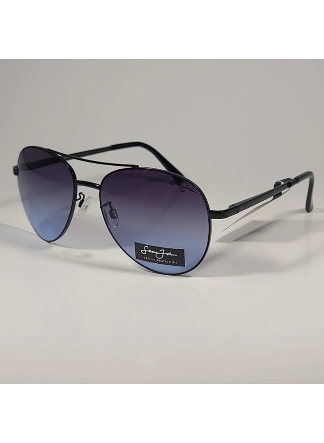 شين جون نظارة شمسية فاخرة من ماركة Sean John مزودة بحماية كاملة من الأشعة فوق البنفسجية (UV Protection) - Image 1