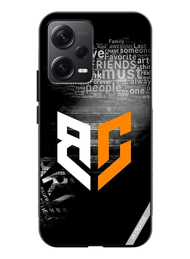 VR CREATIVE Protective Case Cover For Xiaomi Redmi Note 12 Discovery Bg Logo Design Multicolour - Image 1