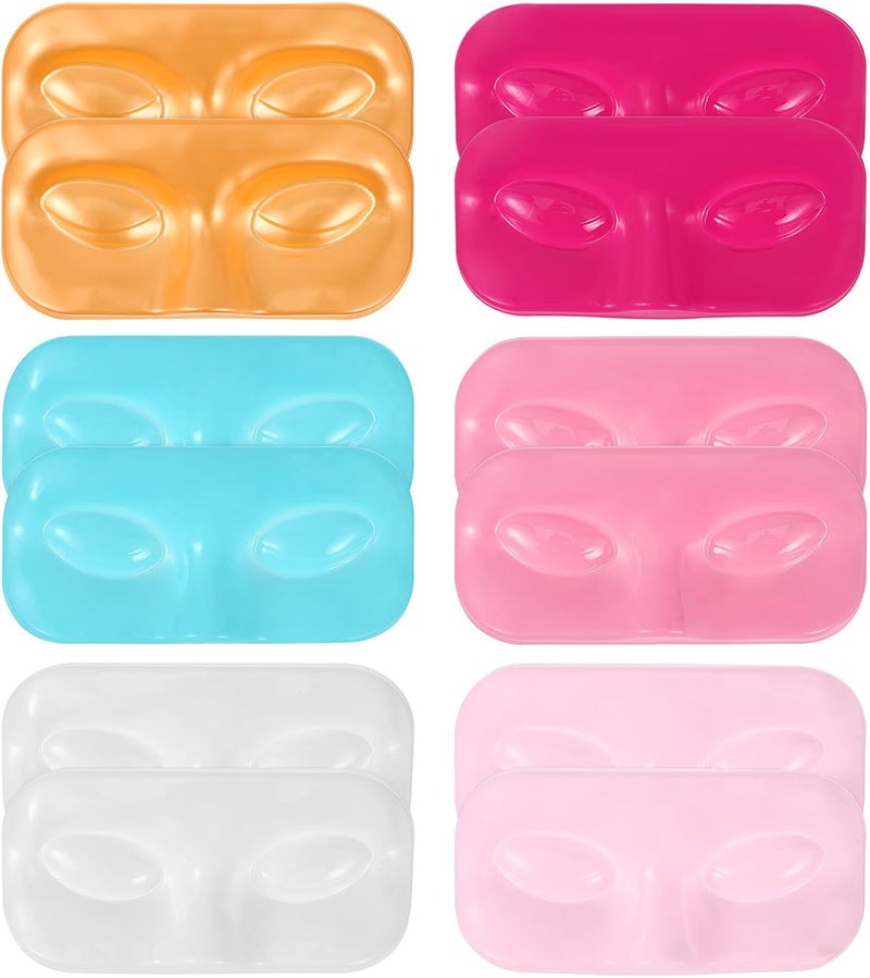 Assorted Color Eyelash Storage Trays for False Eyelash Organization, Thickened PVC Lash Holders, Organizer for Lash Techs and Beginners - Image 1