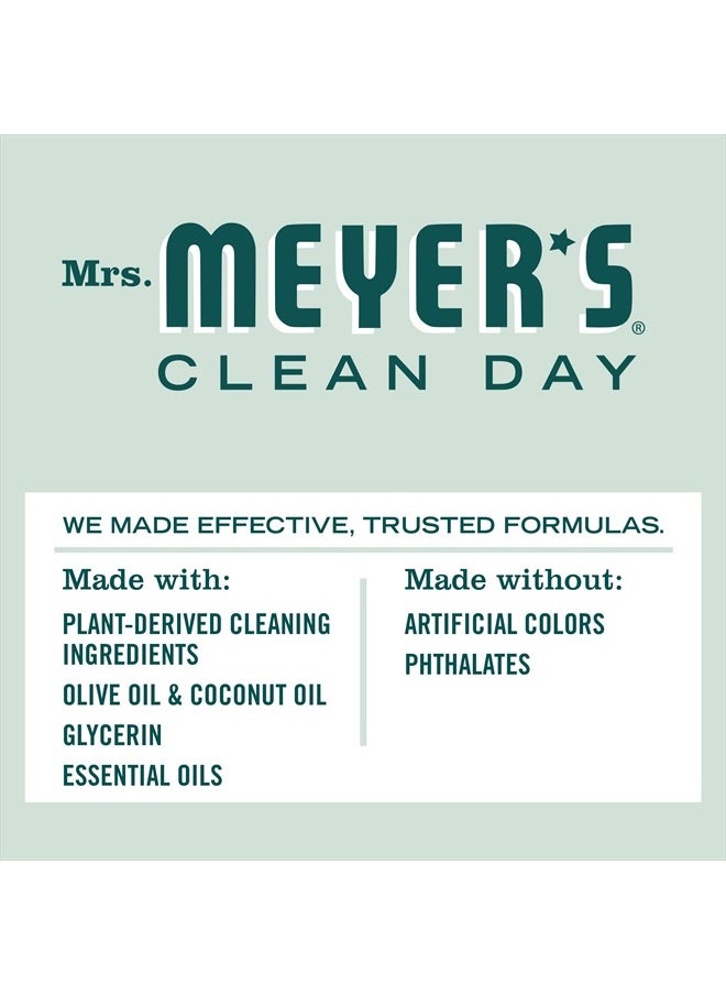 Mrs. Meyer's Clean Day Bar Soap, Use as Body Wash or Hand Soap, Made with Essential Oils, Birchwood_, 5.3 oz, 4 Bars  - Image 3