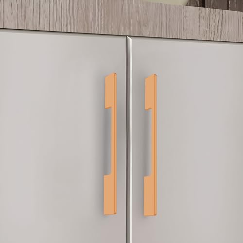 VOLO Wardrobe Cabinet Handle – Multi-Use Pull Handle for Wardrobe, Drawer, Sliding Closet, and Door in Kitchen, Office, and Bedroom Pack of 1 (Rose Gold, 288MM (12 Inch)) - Image 1