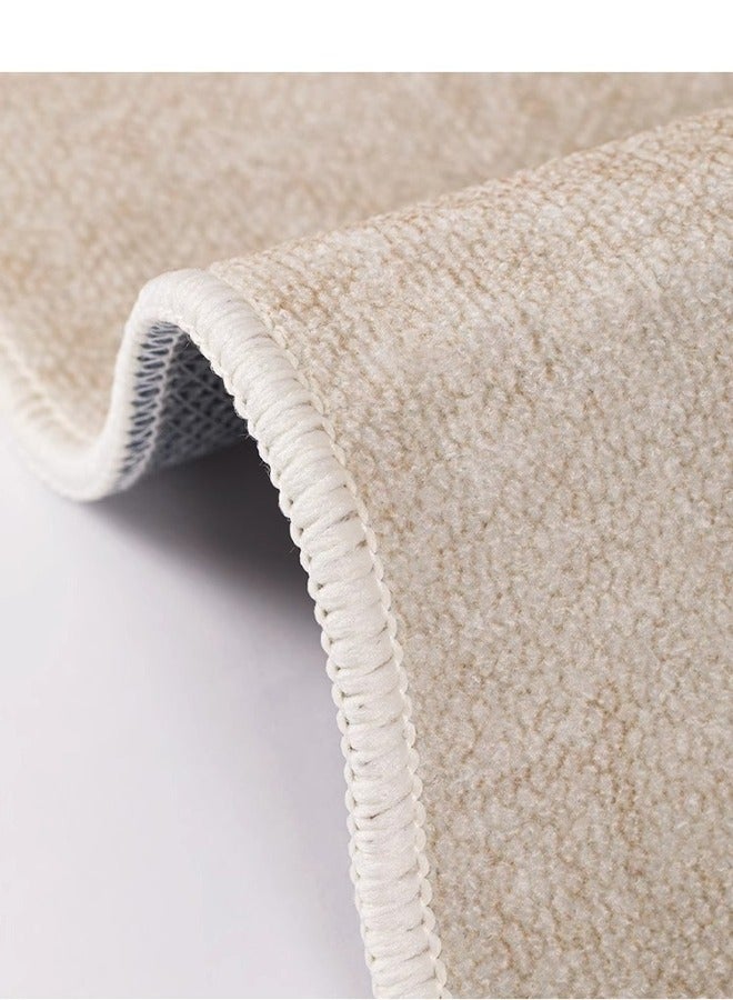 NKX Round Non Slip Large Area Rug Loop Pile Carpet 180X180 CM - Image 3