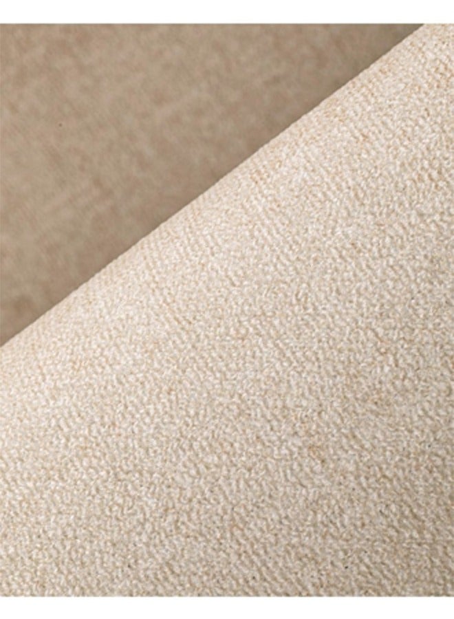 NKX Round Non Slip Large Area Rug Loop Pile Carpet 180X180 CM - Image 4