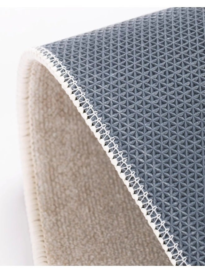 NKX Round Non Slip Large Area Rug Loop Pile Carpet 180X180 CM - Image 5