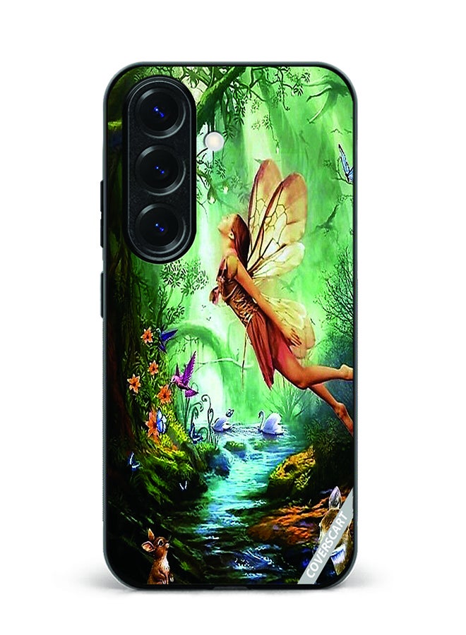 Protective Case Cover For Samsung Galaxy S25 Plus Fairy In Jungle Design Multicolour
