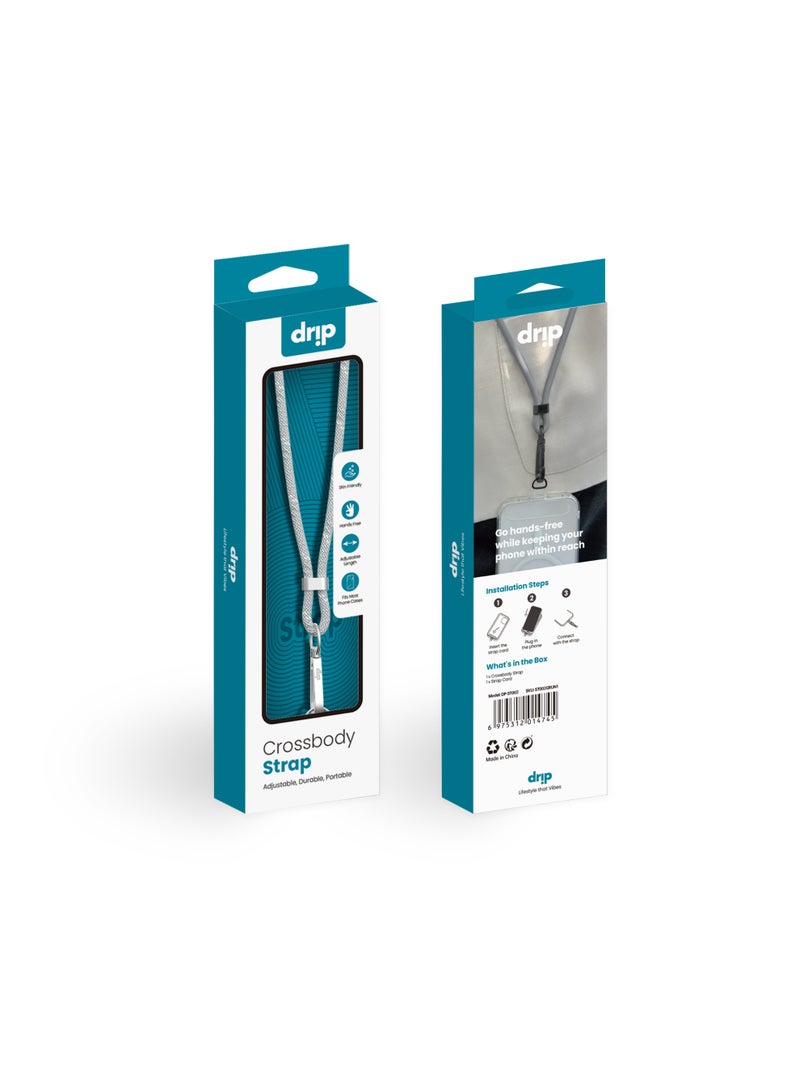 DRIP 🪢📱 Rope Crossbody Phone Strap Adjustable Hands-Free Mobile Holder Phone Tether Secure Strap for iPhone Android Tablets. - Image 4