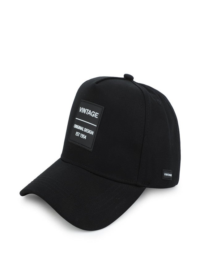 VINTAGE HAVANA Rise 19 Trucker Hats Women & Men Black/White | Western Retro Adjustable Snapback Hat | Preppy Cute Trendy Fashion Baseball Cap - Image 1