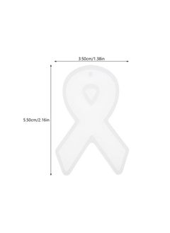 EXCEART EXCEART 10 Pairs Earring Resin Jewelry molds Resin epoxy Casting molds Love Ribbon Mold Silicone Molds with  - Image 3