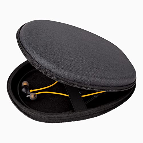 GadgetBite Neckband Case Hard EVA Material, Replacement Hard Shell for Neckband Headset Travel Carrying Bag, Compatible with Boult Audio FXCharge,OnePlus Bullets Z2-Black - Image 3