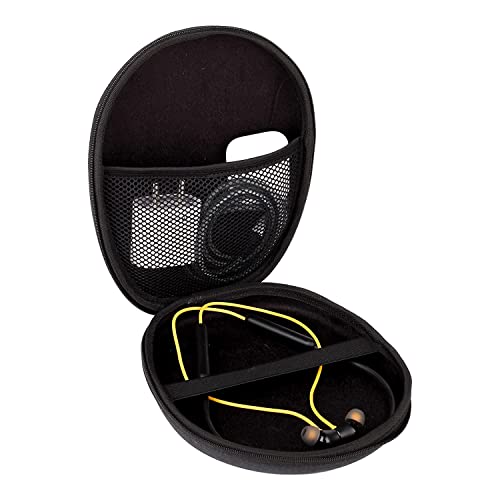 GadgetBite Neckband Case Hard EVA Material, Replacement Hard Shell for Neckband Headset Travel Carrying Bag, Compatible with Boult Audio FXCharge,OnePlus Bullets Z2-Black - Image 4