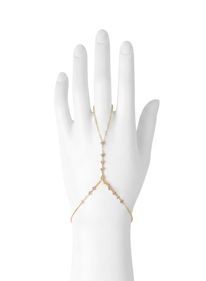 Mamba Art Golden Triangle Hand Chain