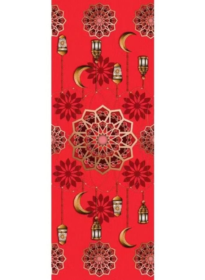 ACLIX Muslim Ramadan Printed Plastic Table Sheet Cover Multicolor - Image 1