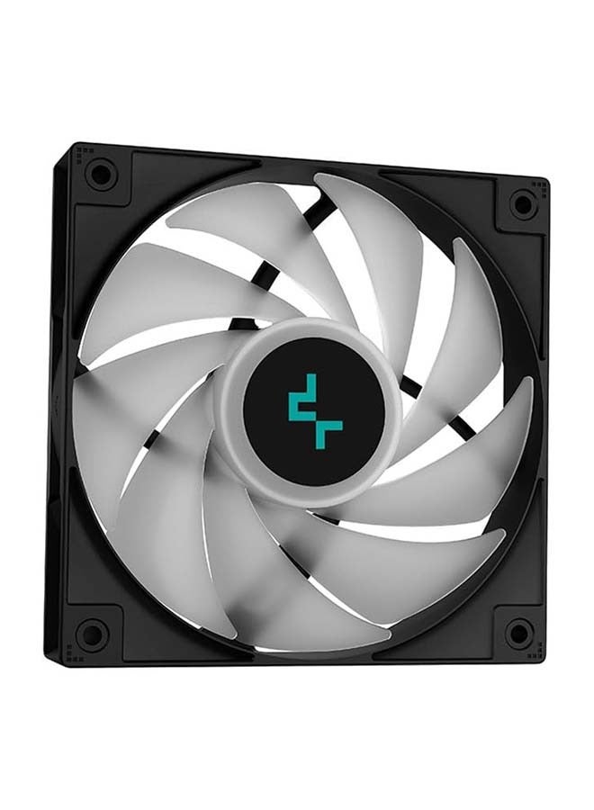 DEEPCOOL LE720 ARGB AIO Liquid CPU Cooler, 360mm Radiator, 3x High-Performance aRGB Fans, 500~2250 RPM Fan Speed, 85.85 CFM Fan Airflow, Hydro Bearing Type, Black | R-LE720-BKAMMN-G-1 - Image 4