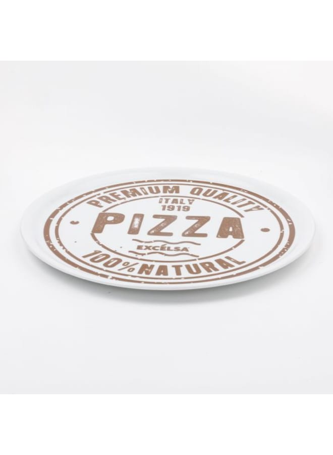 Rosa By Fathy Mahmoud Pizza Plate 33 cm Durable porcelain