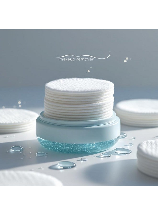 PALMATE Combo of Cotton Makeup Remover Set, Mixed Cotton Balls 50 pcs and Cotton Pads 50 pcs - Image 3
