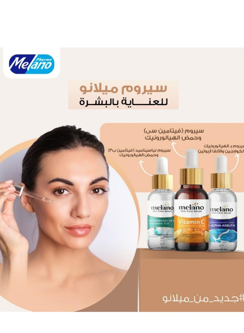 MELANO Hyaluronic Skin Care Serum With Collagen And Alpha Arbutin 50 ML - Image 1