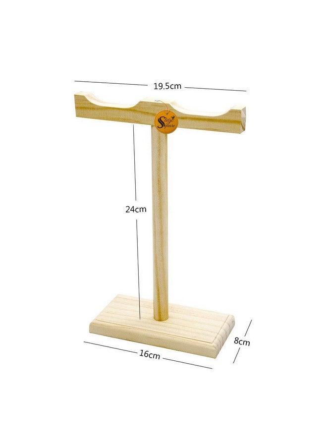 سايج سكوير لعبة تدريب الببغاوات الاحترافية المضحكة التي تعض على شكل طائر أليف محمول يستخدم منصة خشبية لتسلق الببغاوات - Image 2