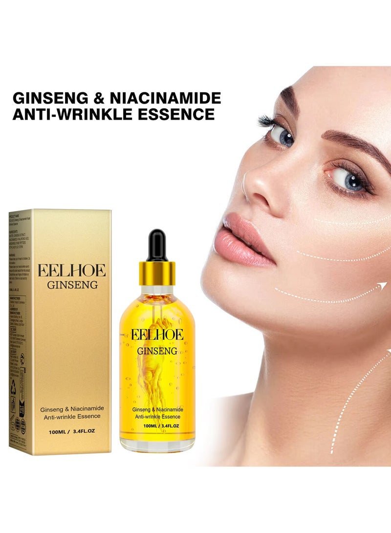 EELHOE Ginseng Essence, Reduces Eye Fine Lines, Firms Facial Essence, Moisturizes Skin - Image 4