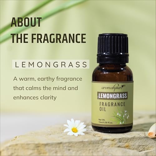 Aromahpure Fragrance Oil |30 ml|Pack of 2|Lavender,Lemongrass Aroma Oil for Home Fragrance|Best for Aromatherapy|Helps in concentration & meditation|Used in Diffusers, Candles, Air Fresheners, Soaps. - Image 2