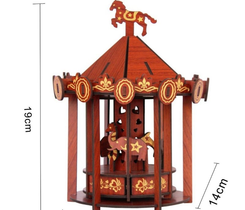 Sen Breathing Wind And Water Laser Cutting 3D Smart Assembled Model Diy Toys - Image 1